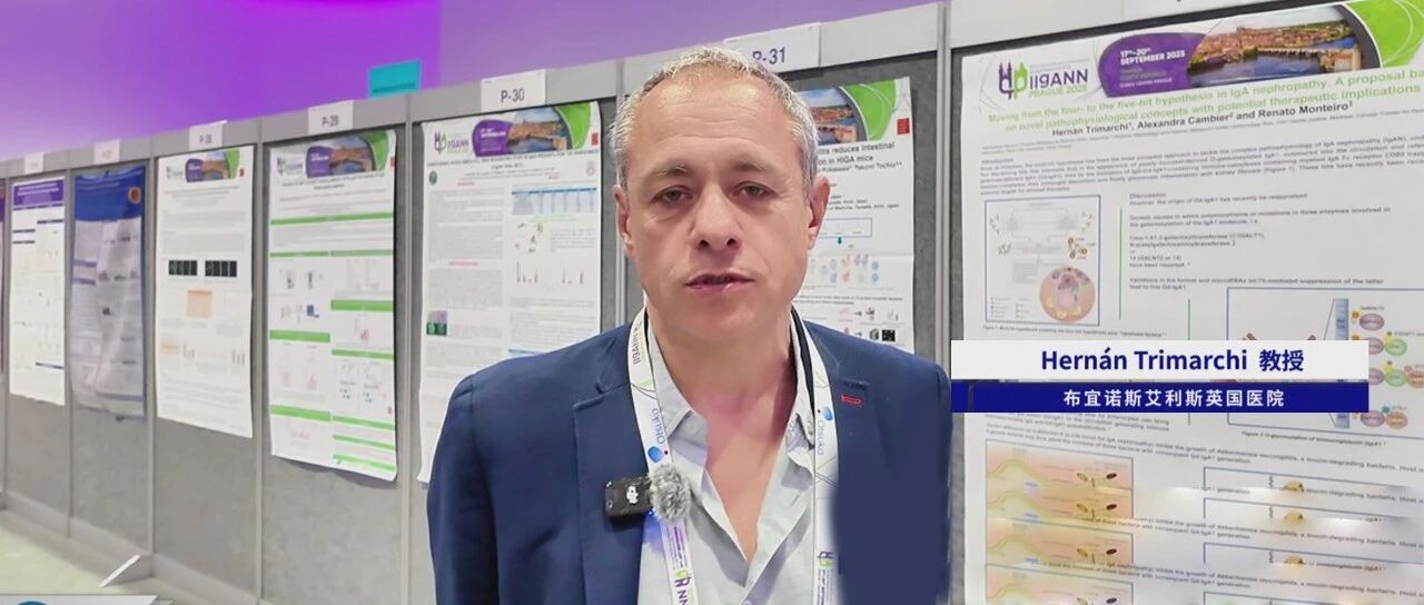 KDIGO指南共同作者H. Trimarchi教授：从“四重打击”到“五重打击”，重新理解IgA肾病的起点与未来