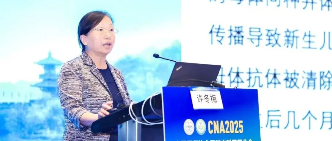 CNA2025｜许冬梅教授：膜性肾病发病机制研究进展