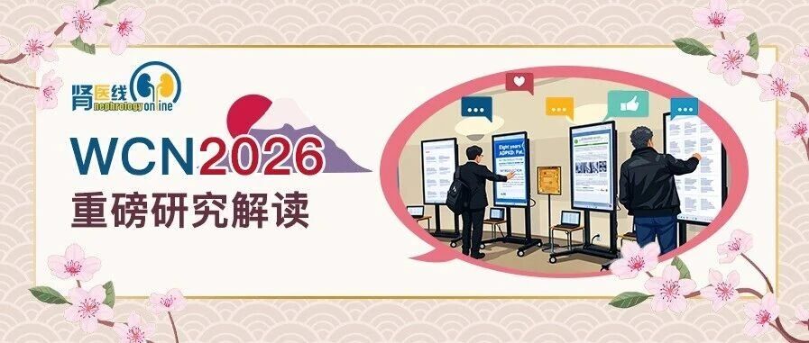 WCN 2026重磅｜iCaReMe高钾结果揭晓与Balcinrenone联合达格列净为CKD高钾血症带来新选择